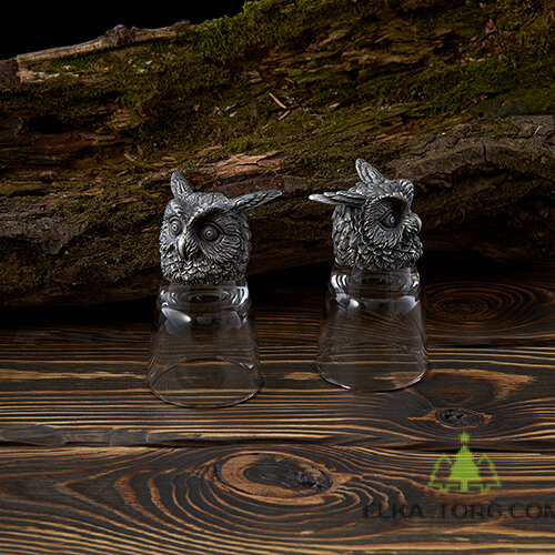 R-95180 Набор из 2 стопок-перевертышей Филин