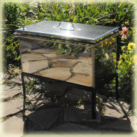 Коптильня Дачный Сезон Бия круглая крышка