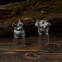 R-94710 Набор из 2 стопок-перевертышей Гусь и Лабрадор