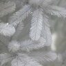 Искусственная ель CRYSTAL TREES Соренто жемчужная 240 см