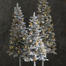Елка искусственная литая заснеженная Королева Тянь Шаня 1.8 м