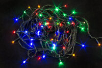 Гирлянда нить 60 LED мульти 6 м