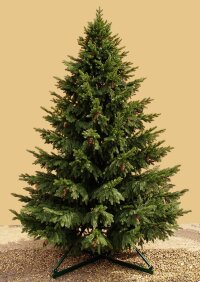 Искусственная елка Сказочная с шишками интерьерная стволовая литая 2.5-8 м   