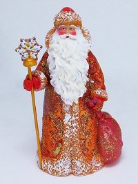 Дед Мороз из полистоуна 26 см