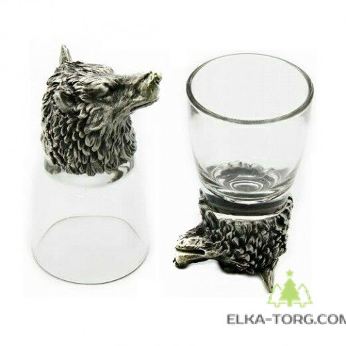 R-50049 Набор из 2 стопок-перевертышей Волк