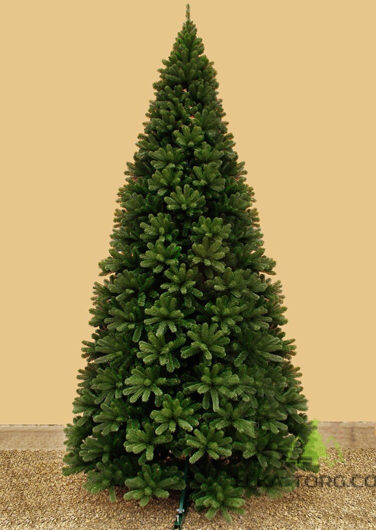 Искусственная елка Принцесса интерьерная стволовая литье + ПВХ 2.5-8 м    