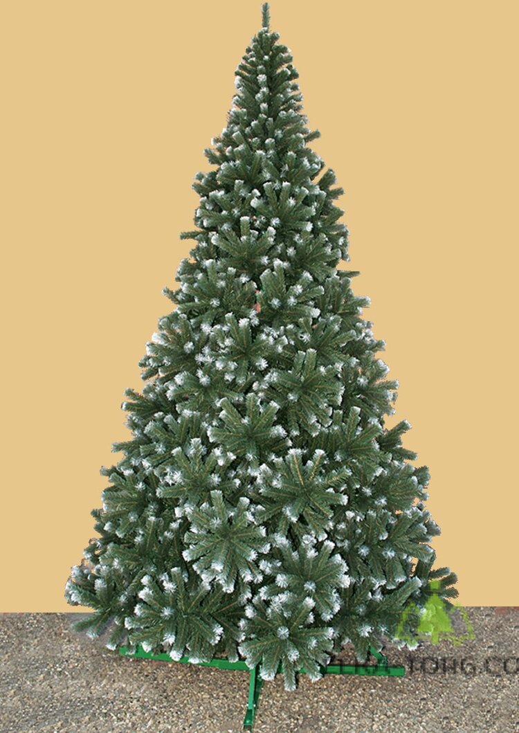 Искусственная елка Империал заснеженная интерьерная стволовая ПВХ 3-8 м   