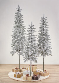 Елка искусственная литая заснеженная Королева Тянь Шаня 2.5 м 