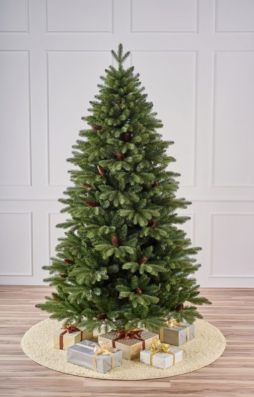 Искусственная елка Max Christmas Московская с шишками 120 см       