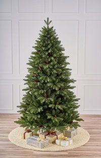 Искусственная елка Max Christmas Московская с шишками 210 см         