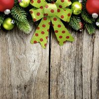 Ограждение для каркасной елки Декор на дереве зеленый бант