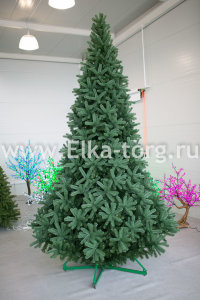 Искусственная ель Green Trees Европейская литье + ПВХ 3.5