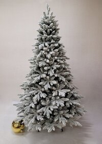 Искусственная елка Max Christmas заснеженная Ленинградская 210 см   