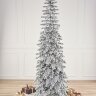 Ель искусственная заснеженная Тикко 1.85 м