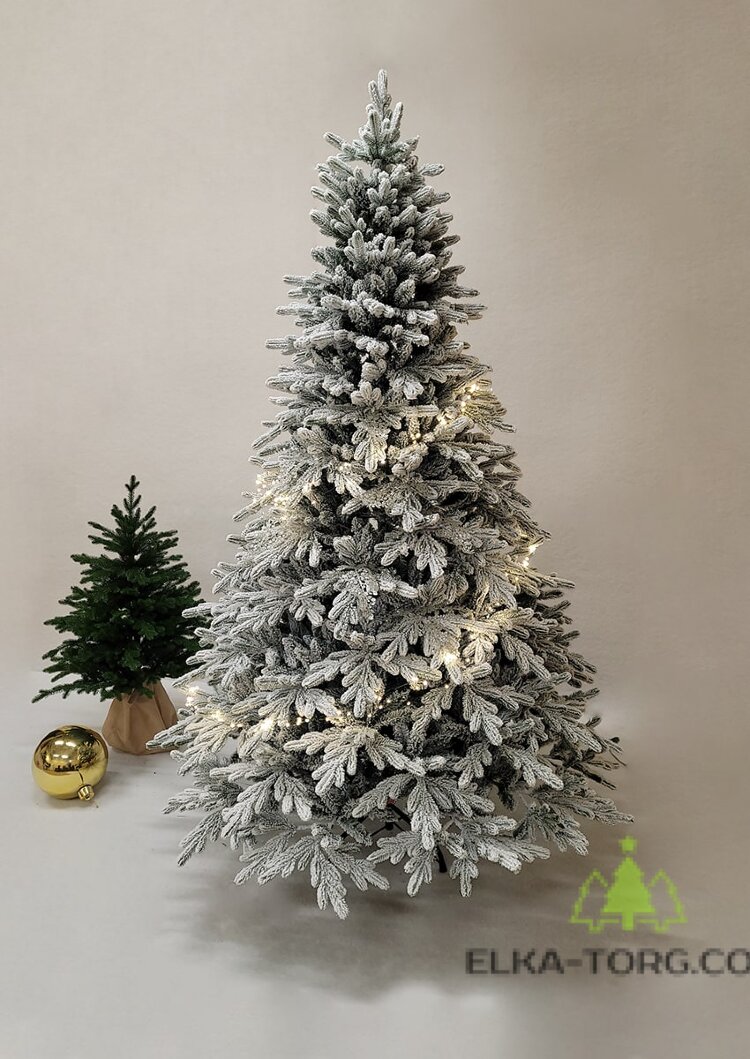 Искусственная елка Max Christmas заснеженная Снежная Королева 160 см