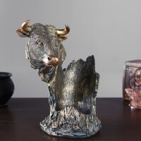  Подставка под вино Бык 17*15.2*26см упаковка: полиформа 