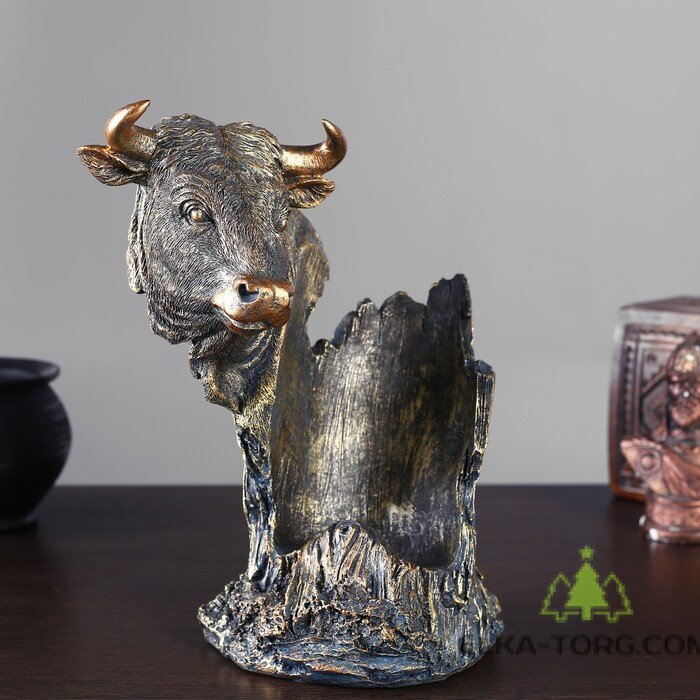 Подставка под вино Бык 17*15.2*26см упаковка: полиформа