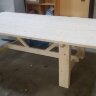 Стол из массива дерева 240*120*75 см.  