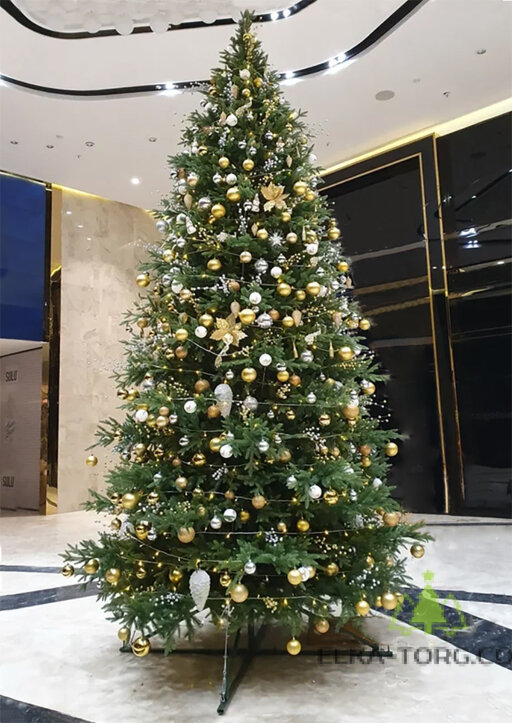 Искусственная елка Виктория интерьерная стволовая литая 3-6 м    