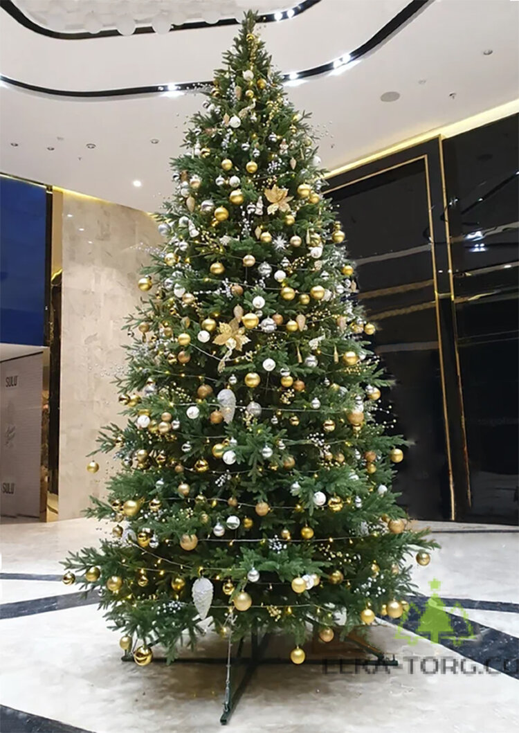 Искусственная елка Виктория интерьерная стволовая литая 3-6 м    