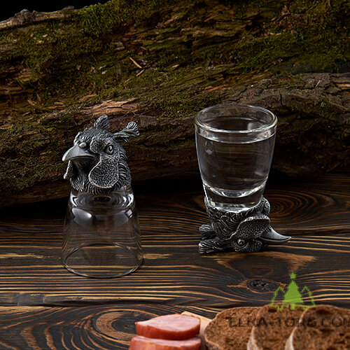 R-94680 Набор из 2 стопок-перевертышей Фазан