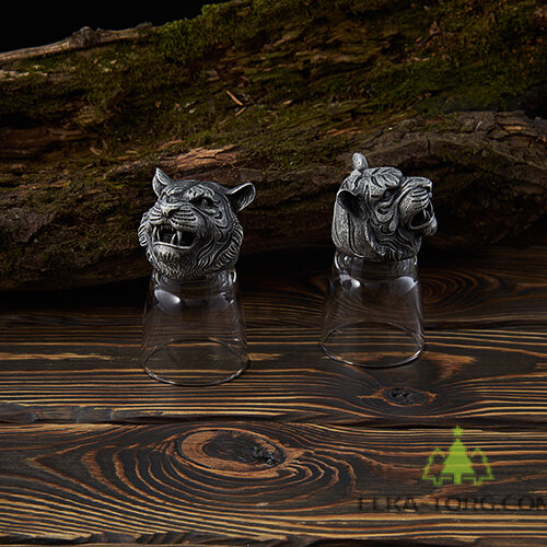 М-94793 Набор из 2 стопок-перевертышей Тигр Уссурийский