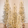 Ель с лампочками заснеженная Тикко 2.2 м  
