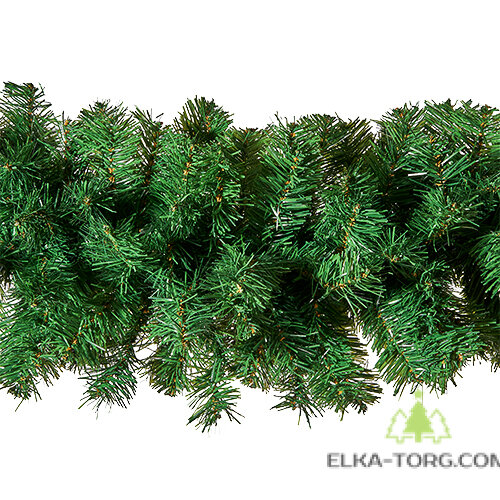 Хвойная гирлянда зеленая  L270