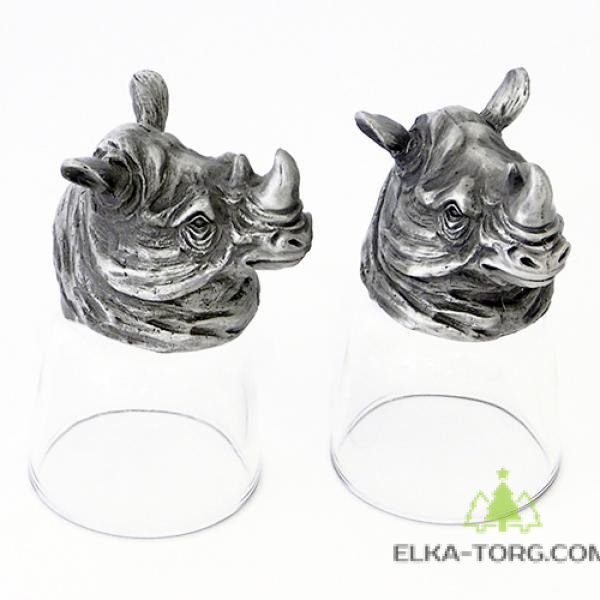 R-50050 Набор из 2 стопок-перевертышей Носорог