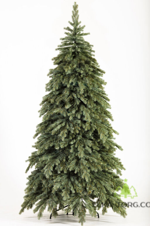 Искусственная Ель CRYSTAL TREES Эмили серо-голубая 210 см 