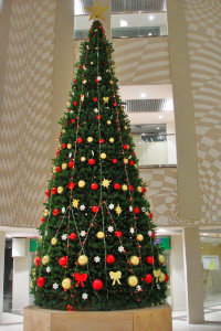 Искусственная елка Виктория уличная каркасная леска 4-15 м