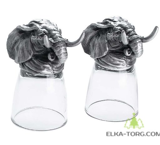 R-50043 Набор из 2 стопок-перевертышей Африканский слон