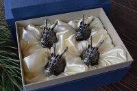  Набор из 4 стопок-перевертышей Дракон 