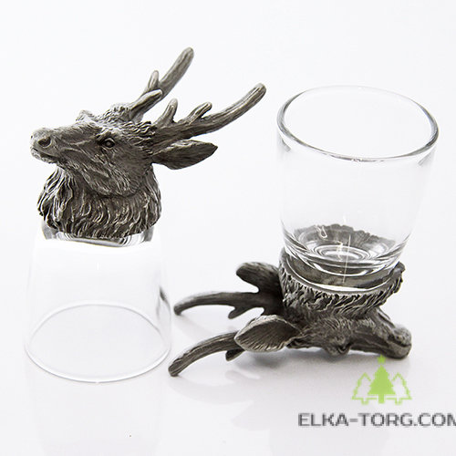 R-50047 Набор из 2 стопок-перевертышей Олень