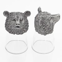 R-50053 Набор из 2 стопок-перевертышей Медведь