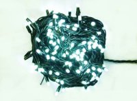 Гирлянда светодиодная нить 100 LED,  белый, 10 метров 